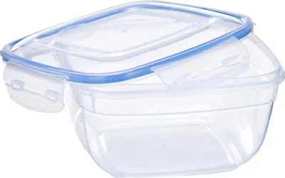 Obrázek produktu pro Obědový box transparentní PP (1500 ml)