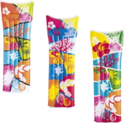 Produktbild von Leichte Luftmatratze Schwimmhilfe für Pool & Strand 1830x690 mm 1 Stück Bunt