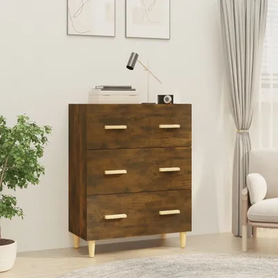 Immagine prodotto di vidaXL Credenza rovere affumicato 70x34x90 cm materiale a base di legno