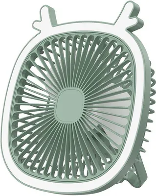 Immagine prodotto di Ventilatore USB silenzioso con luce LED per la casa e l'ufficio