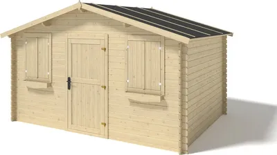 Produktbild von Gartenhaus, Gerätehaus 12m2 - 4x3m - 28mm