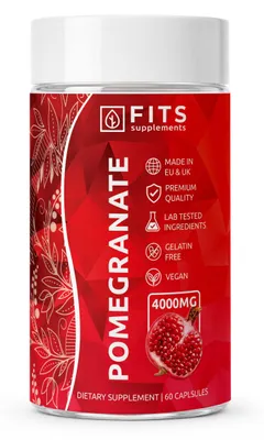 Obrázek produktu pro Extrakt z granátového jablka 4000 mg, 60 tobolek