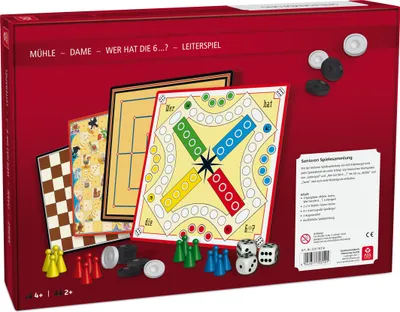 Produktbild von Spielesammlung mit extra großen Spielsteinen