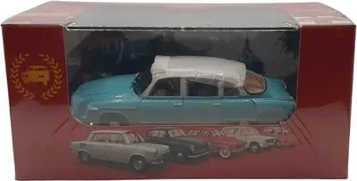 Obrázek produktu pro Tatra 603. Světlé modrá 1:43 Atlas.