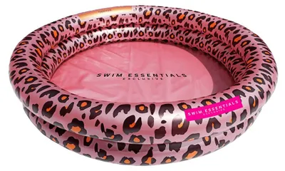 Image de Piscine bébé imprimé léopard or rose 60x15 cm