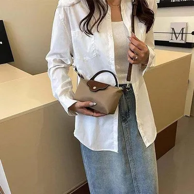 Imagen del producto de Bolsos cuadrados para mujer, ligeros y con bloques de color