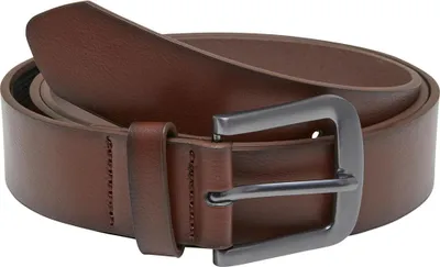 Obrázok produktu pre Pánsky opasok Urban Classics Easy Synthetic Leather Belt brown/silver - L/XL