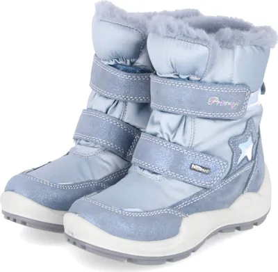 Immagine prodotto di Primigi stivaletti invernali/snowboots bambina blu chiaro misto pelle/tessuto taglia: 31
