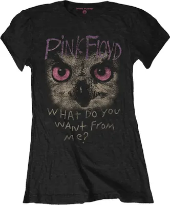 Obrázek produktu pro Pink Floyd - "What Do You Want From Me?" Tričko pro ženy RO526 (L) (Černá)