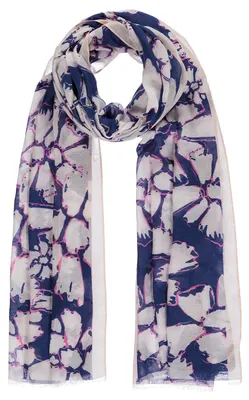 Produktbild von Marineblauer Passigatti-Schal für Damen