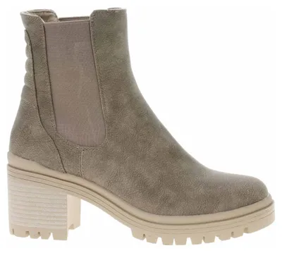 Image de Bottines mi-mollet pour femmes s.Oliver, modèle 5-25461-39, couleur taupe, taille 40