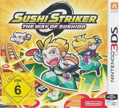 Produktbild von Nintendo Sushi Striker - Familienspiel für Nintendo 3DS