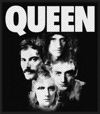 Produktbild von Queen Faces Aufnäher zum Aufnähen