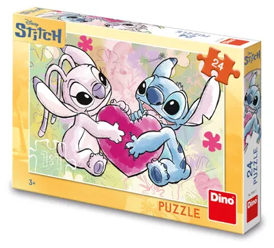 Obrázok produktu pre DINO Puzzle Stitch: Love story 24 dlks