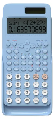 Productafbeelding van NEWYES Wetenschappelijke rekenmachine, 401 functies, 2-regelig display, geschikt voor het onderwijs