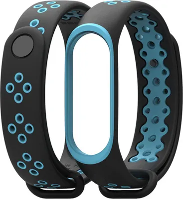 Produktbild von Xiaomi Ersatzarmband für Mi Band 3, Silikon Sportarmband mit ergonomischem Design