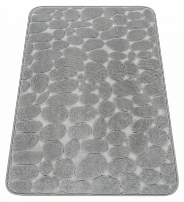 Produktbild von Badezimmerteppich Badematte Badteppich Badvorleger Flauschig Memory Foam 3D Grösse 65x120 cm