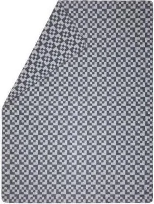Produktbild von David Fussenegger Kurzflor- Wohndecke Savona 'Geflecht' 150 x 200 cm Grau