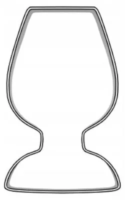 Produktbild von EkoForemki Ausstecher Kelch 5,8 cm Keksform Edelstahl