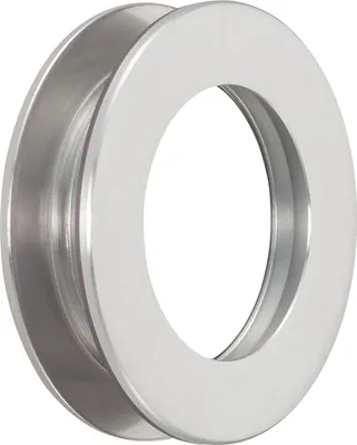 Immagine prodotto di KWS 5255 Impugnatura a conchiglia Ø 65 mm per il passaggioAlu acciaio inox effetto anodizzato (1 pz.)