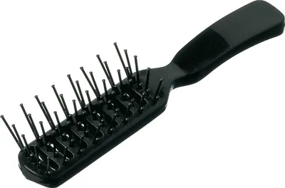 Produktbild von Comair Ventbürste mini schwarz Nylon- stifte, Kunststoffhandgr Mini v