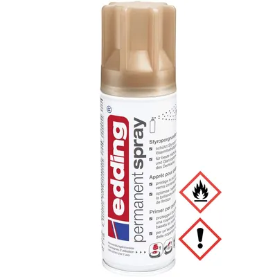 Zdjęcie produktu dla Edding Permanent Spray Premium Styrofoam Primer brązowy 200ml