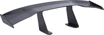 Obrázek produktu pro Univerzální mini spoiler křídlo 6,7 palce Dekorativní karbonová vlákna Textura Zadní část vozu pro všechna auta Černá