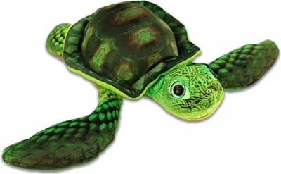 Produktbild von Stofftier Schildkröte grün - ca. 36 cm