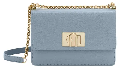Zdjęcie produktu dla Torebka Furla Sac Bandoulière Mini 1927, skóra, kolor niebieski