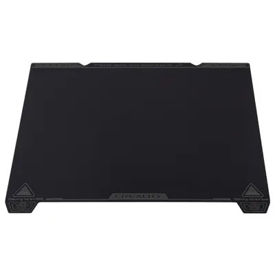 Obrázok produktu pre Creality K1 Max PEI hladká stavebná doska 315x310 mm - bez mäkkej magnetickej podložky Jednoduché odstránenie modelu Vhodné pre 3D tlačiareň K1 Max a kompatibilné s 3D tlačiarňami FDM s veľkosťou platformy 315x310 mm