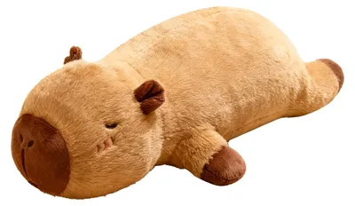 Image de Peluche capybara de 45 cm, idéale pour les fans