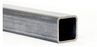 Produktbild von Stahl Vierkantrohr Hohlprofil 1000mm Länge 40x40x2 unbehandelt