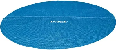 Image de INTEX Couverture de piscine solaire bleue 290 cm polyéthylène