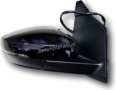 Produktbild von Außenspiegel Spiegel elektrisch Für VW POLO 6R 2009 - 2017 schwarz LC9X