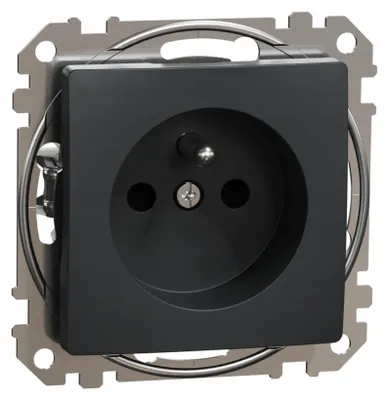 Obrázek produktu pro Zásuvka Schneider Electric SEDNA SDD114012 2P+PE 230V 16A antracit