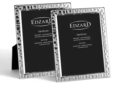 Produktbild von EDZARD Fotorahmen 2er Set Pavia 13 x 18 cm