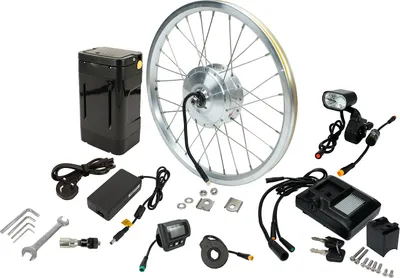 Produktbild von PowerSmart Electric Bicycle Kit Ebike Electric Bicycle Conversion Kit,  16 inch wheel with built-in front hub Motor Conversion Kit