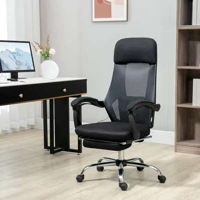 Produktbild von Bürostuhl - Schreibtischstuhl - Arbeitshocker - Massagestuhl - Schwarzer Massagestuhl mit 2 Vibrationspunkten