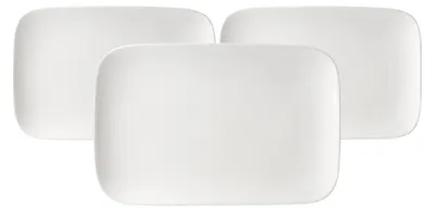 Zdjęcie produktu dla Ritzenhoff & Breker Arena – zestaw 3 talerzy do serwowania, 30 x 19 cm