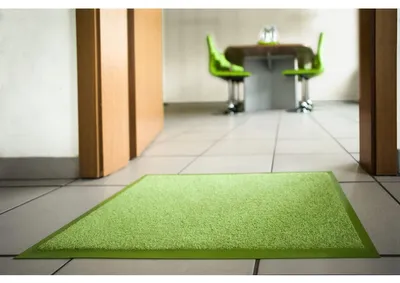 Produktbild von Schmutzfangmatte Eazycare Uniq 40x60cm grün.