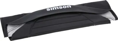 Produktbild von Sitzbezug strukturiert, schwarz mit SIMSON-Schriftzug - Simson S53, S83, SR50, SR80