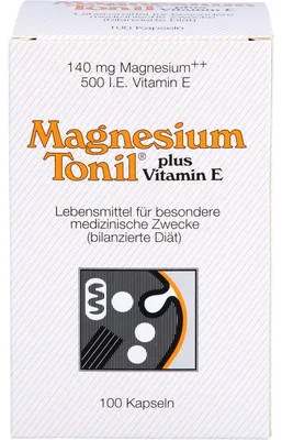 Image de Magnésium Tonil plus vitamine E, 100 gélules