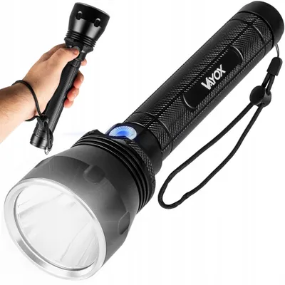 Productafbeelding van Vayox LED zaklamp VA0253 Pro Serie | 1570 lumen | 5 modi | Zwart
