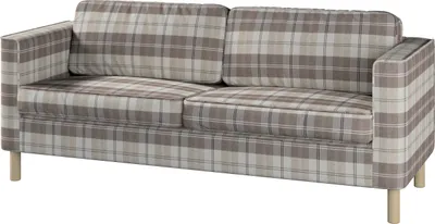 Produktbild von Dekoria Bezug für Pärup 3-Sitzer Sofa, braun-beige,