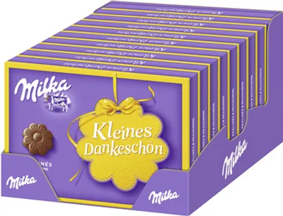 Produktbild von Milka Ich liebe Milka Pralinen Kleines Dankeschön 10 x 110 g Packungen