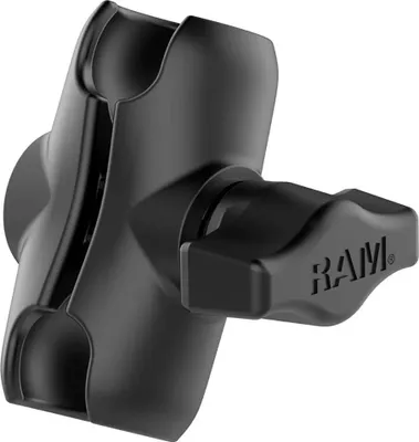 Immagine prodotto di RAM Mounts braccio corto, metallo, per perni sferici da 1" (lunghezza totale 60 mm), RAM-B-201U-A