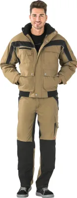 Produktbild von Planam Plaline Winterblouson sand/schwarz XS