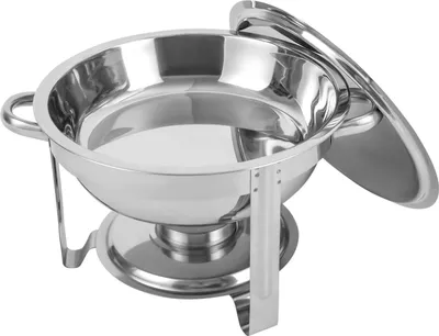 Produktbild von Ohřívač potravin z nerezové oceli 3,5 l Ohřívací nádoba s víkem pro bufetové stravování a večírky