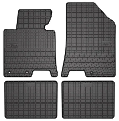 Immagine prodotto di Tappetini auto in gomma adatto per Hyundai i40 (2011-2019, station wagon, berlina) neri, set 4 pz, con fissaggi