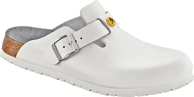 Produktbild von Birkenstock Boston ESD Clog Herren, weiß Weite: normal weiß  Größe 45